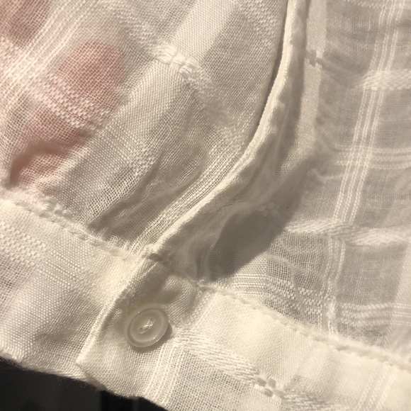 LUSH Ladies 3/4 sleeve semi wrap cream blouse - Picture 10 of 17